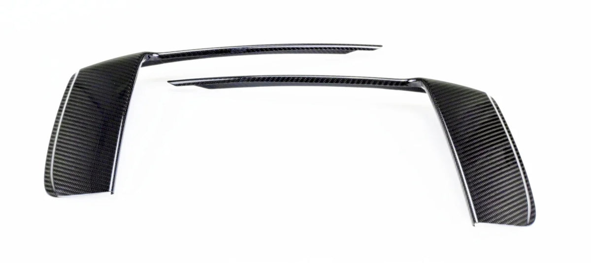 Inserciones de aletas de aire para parachoques delantero TechArt 991.2 GT3 / GT3 RS