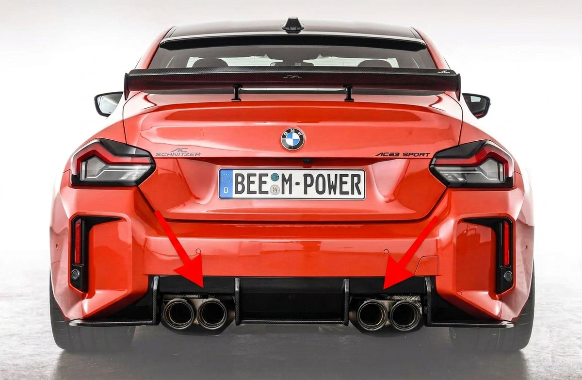 Difusor trasero AC Schnitzer para BMW M2 G87