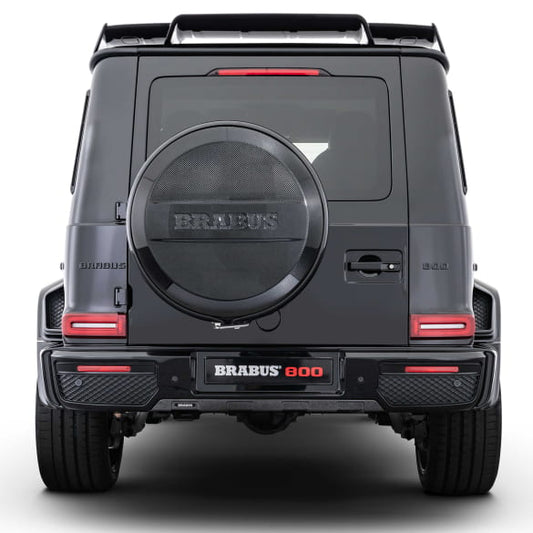 Cubierta para llanta de refacción BRABUS en carbono brillante – Clase G W463A
