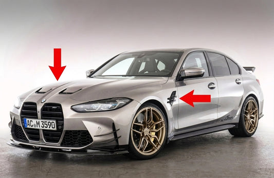 Paquete de diseño AC Schnitzer para BMW M3 G80/G81