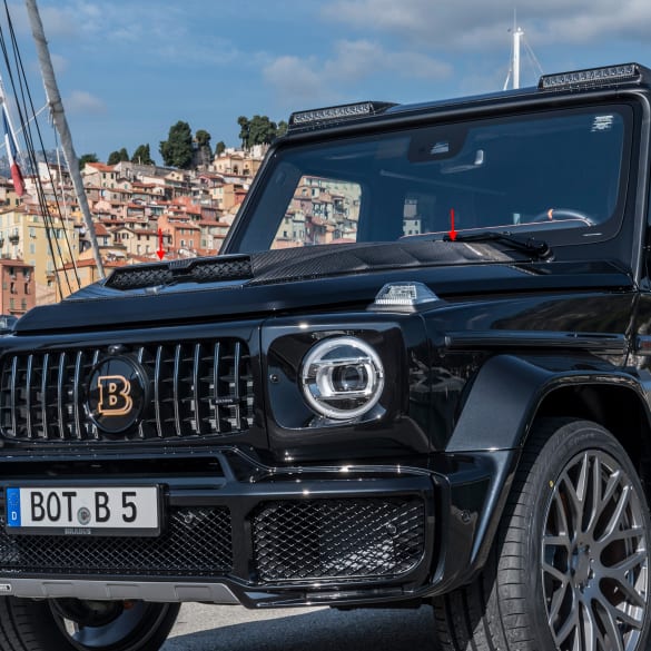 Accesorio de capó BRABUS en carbono brillante – Clase G W463A